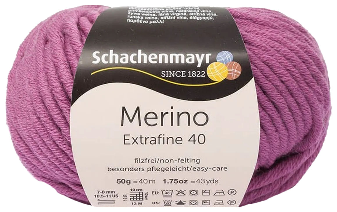 фото Пряжа schachenmayr 9807555 merino extrafine 40 (00347)