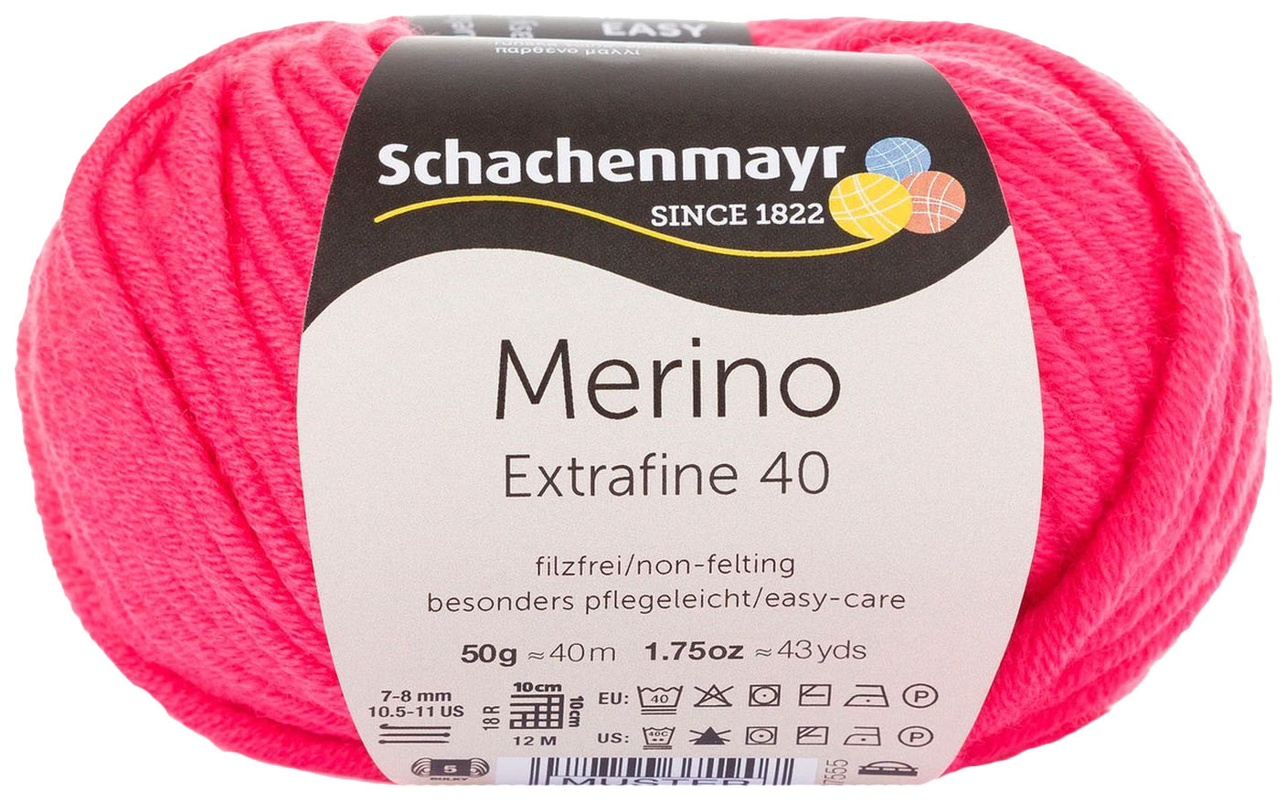 фото Пряжа schachenmayr 9807555 merino extrafine 40 (00339)