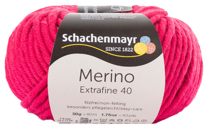 фото Пряжа schachenmayr 9807555 merino extrafine 40 (00338, cyclam)