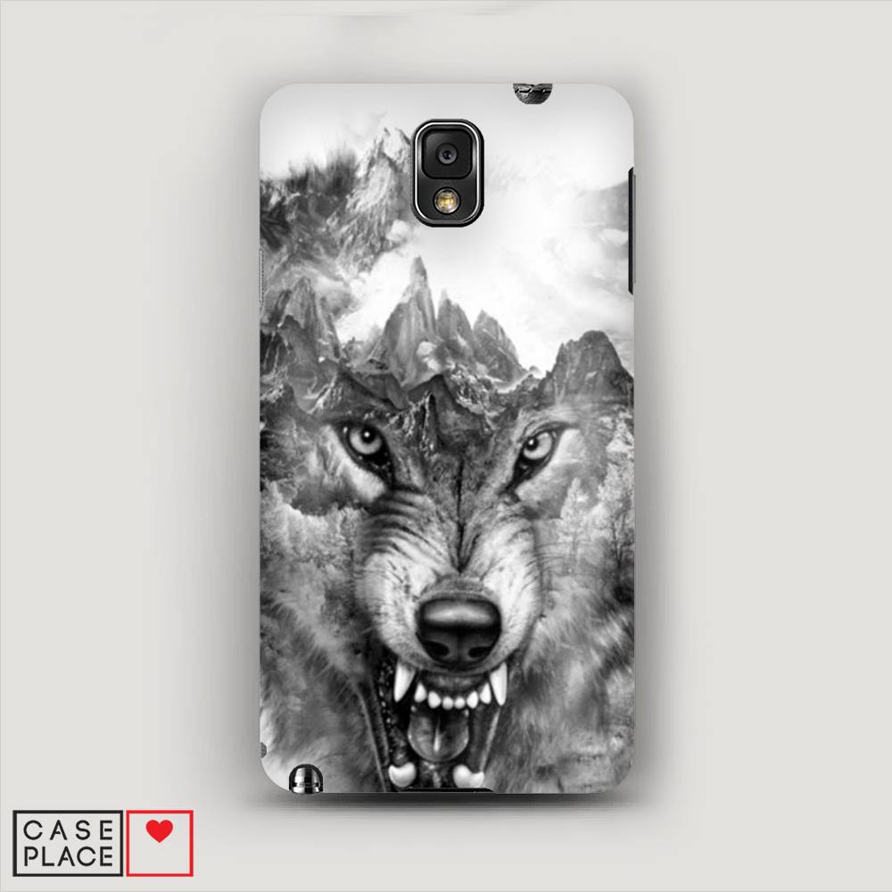 

Чехол Awog "Волк в горах" для Samsung Galaxy Note 3, 23320-1