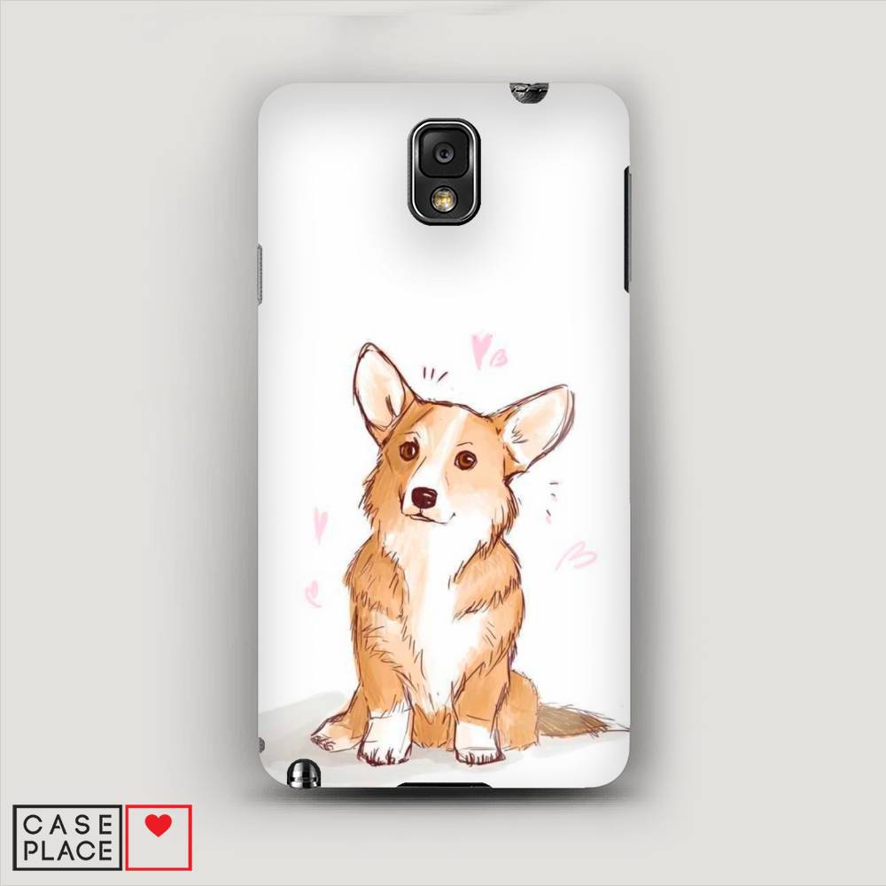 

Чехол Awog "Корги любовь" для Samsung Galaxy Note 3, 23320-1
