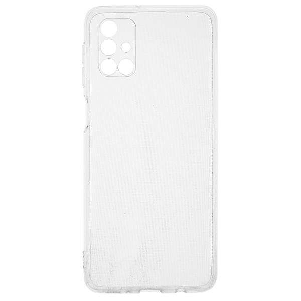 фото Силиконовый чехол для samsung galaxy m31s ultra thin case quality прозрачный zibelino