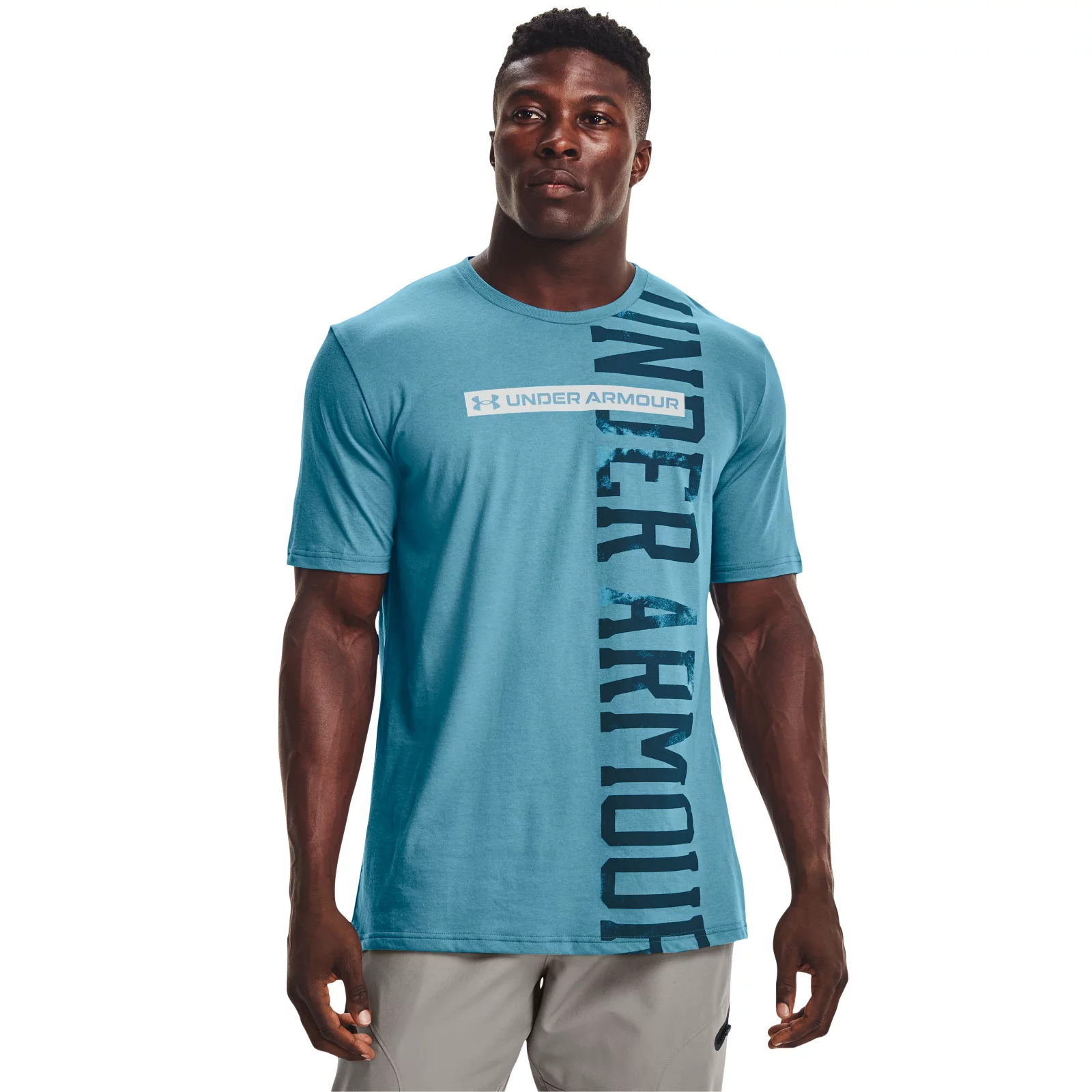 

Футболка мужская Under Armour 1366447-597 синяя MD, 1366447-597