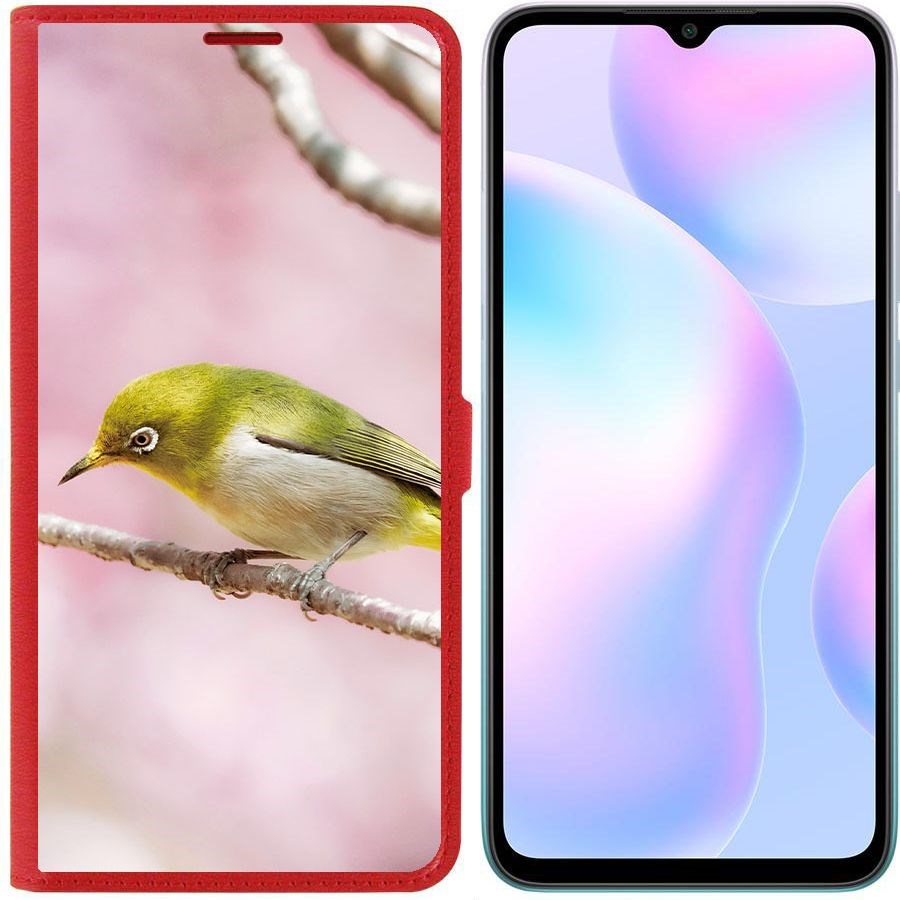 Чехол-книжка Eco Book для Xiaomi Redmi 9A Японская белоглазка