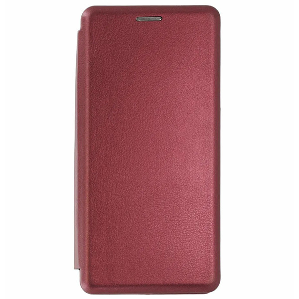 фото Чехол книжка для samsung galaxy a13 book cover бордовый zibelino