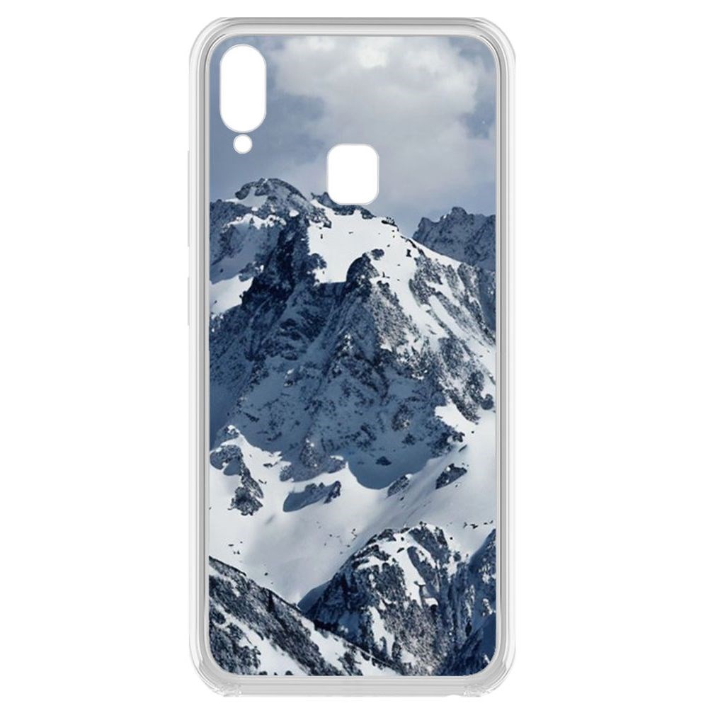 Чехол-накладка Krutoff Clear Case Горы для Vivo Y93