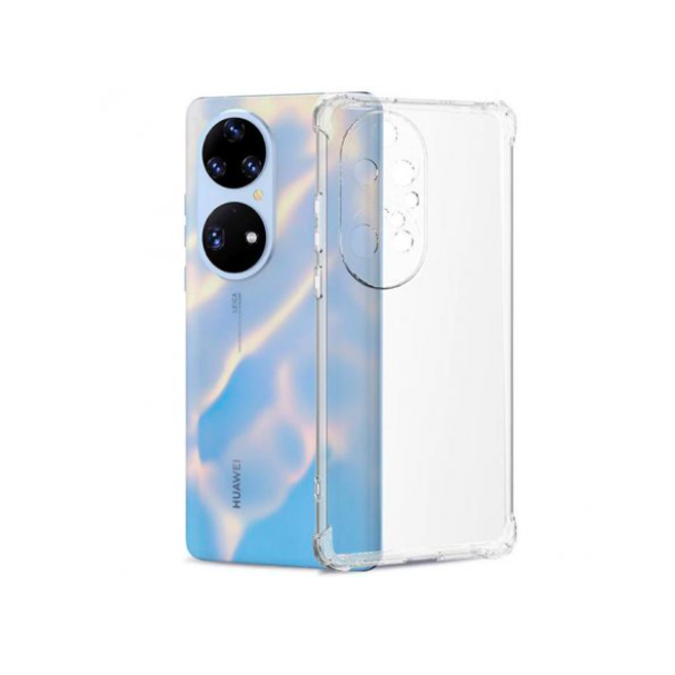 

Силиконовый чехол для Huawei P50 TPU 1мм с защитой камеры Прозрачный глянцевый, для Huawei P50 1мм с защитой камеры Прозрачный глянцевый
