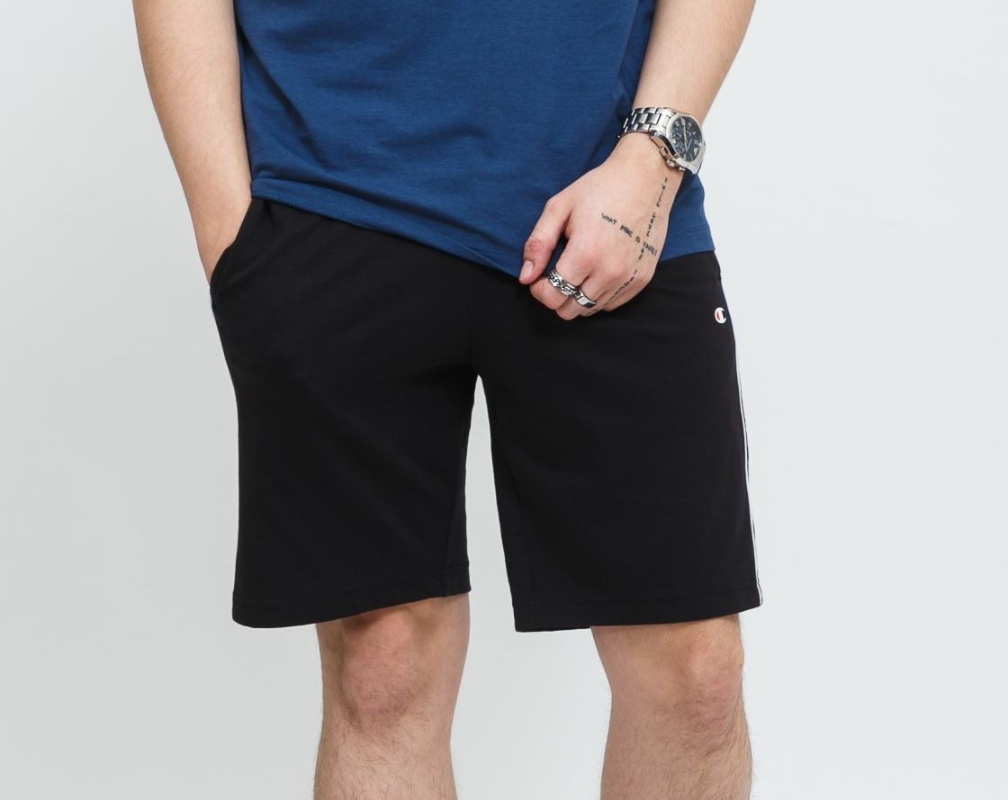 

Шорты мужские Champion 217443-KK001 черные 2XL, 217443-KK001