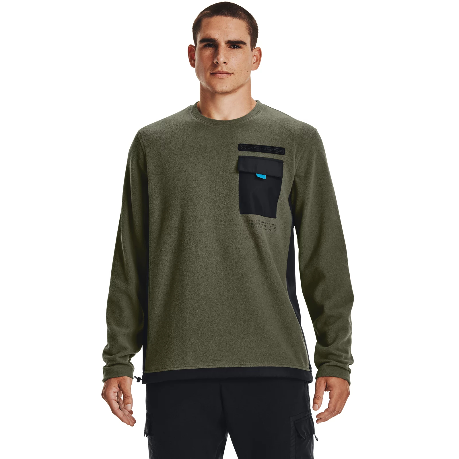 

Свитшот мужской Under Armour 1366200-390 хаки L, 1366200-390