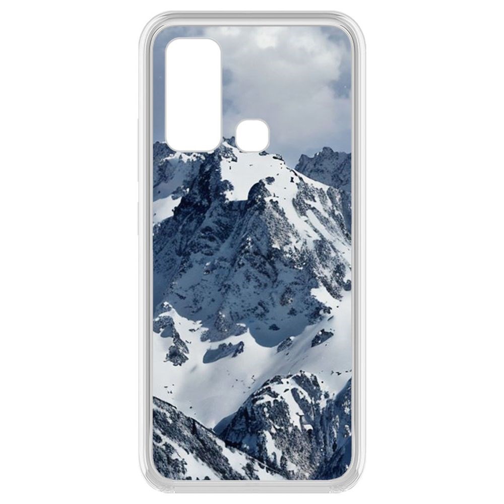 

Чехол-накладка Krutoff Clear Case Горы для Vivo Y30