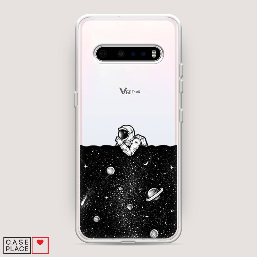 

Чехол Awog на LG V60 ThinQ 5G "Космический сон", Серый, 84250-4