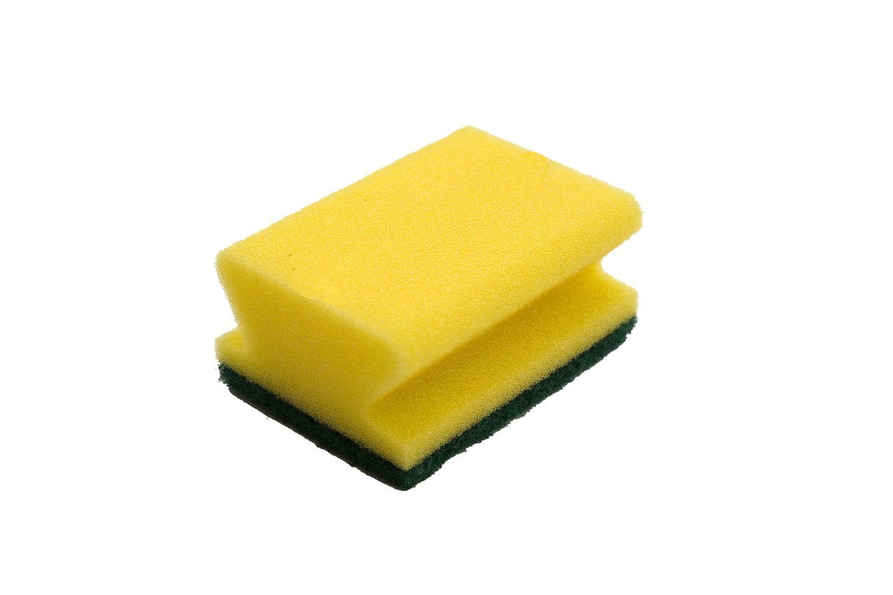 Губки для мытья посуды TASKI Scourer Abrasive S абразивная 9,5x6см 100шт/уп, 1607081