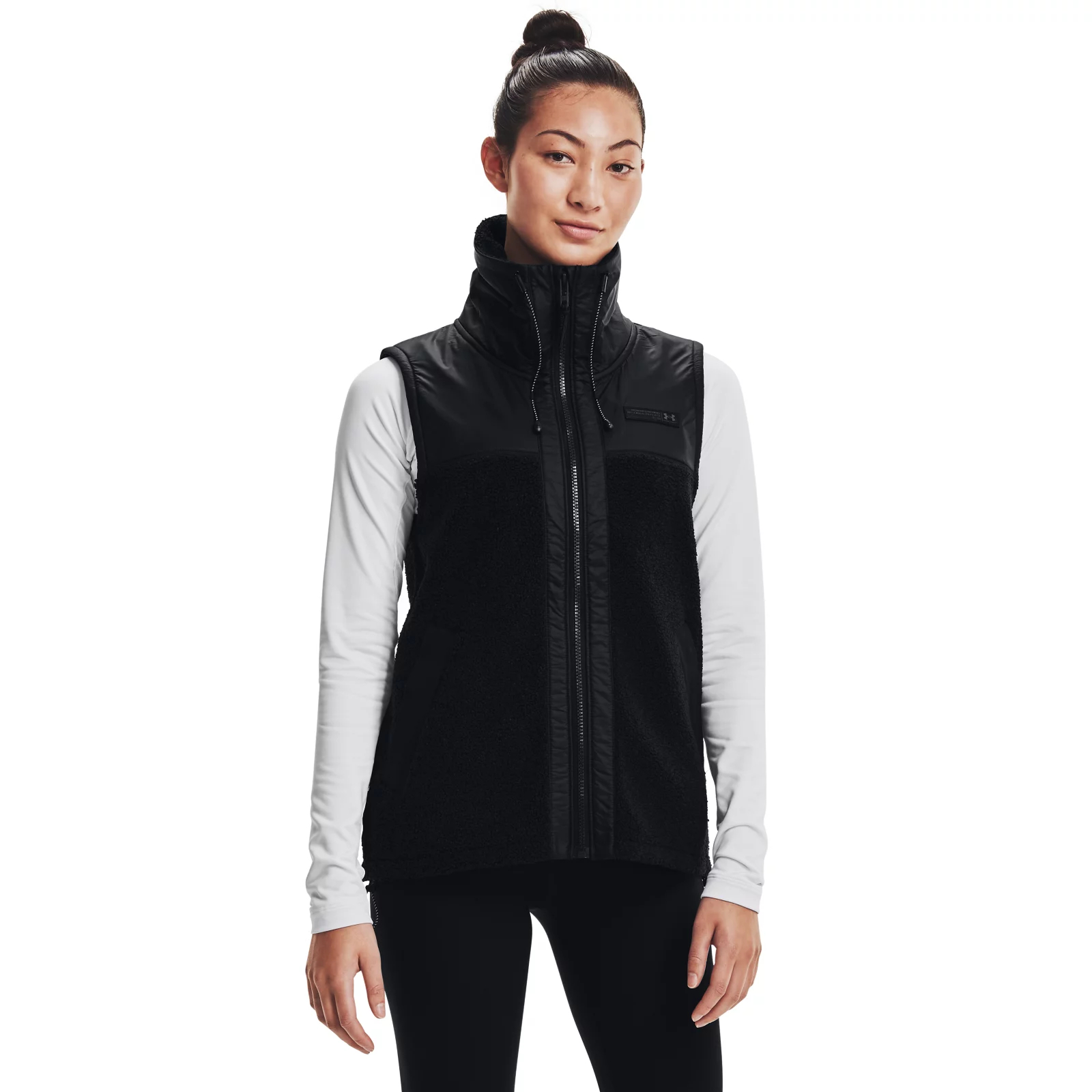 

Утепленный жилет женский Under Armour 1366057-001 черный SM, 1366057-001