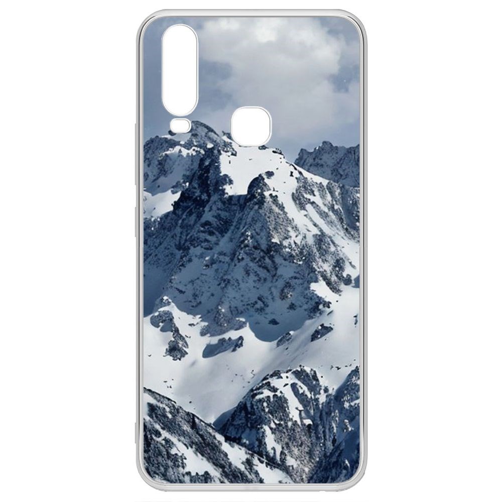 

Чехол-накладка Krutoff Clear Case Горы для Vivo Y17, Прозрачный