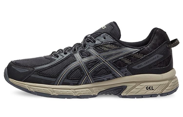 

Кроссовки унисекс Asics Gel-Venture 6 6 черные 44.5 EU, Черный, Gel-Venture 6 6