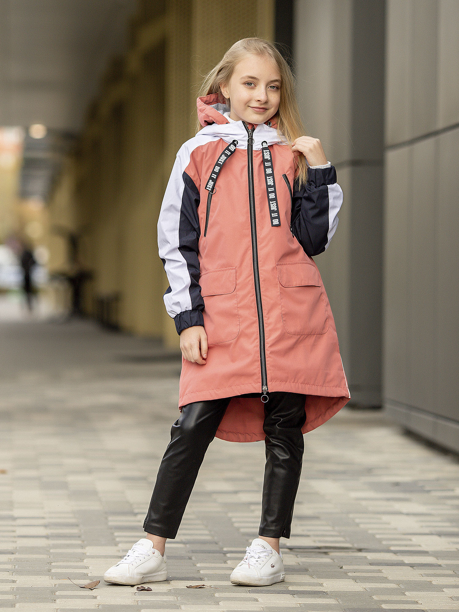 Пальто детское Batik 422-22в-2, розовый, 164 пальто лилового а с очками на капюшоне ai riders on the storm детское