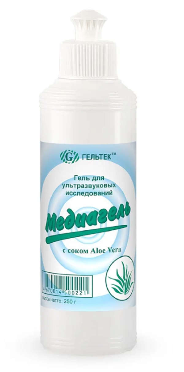 Гель для УЗИ МЕДИАГЕЛЬ 250гр/бут. Aloe Vera, 46016