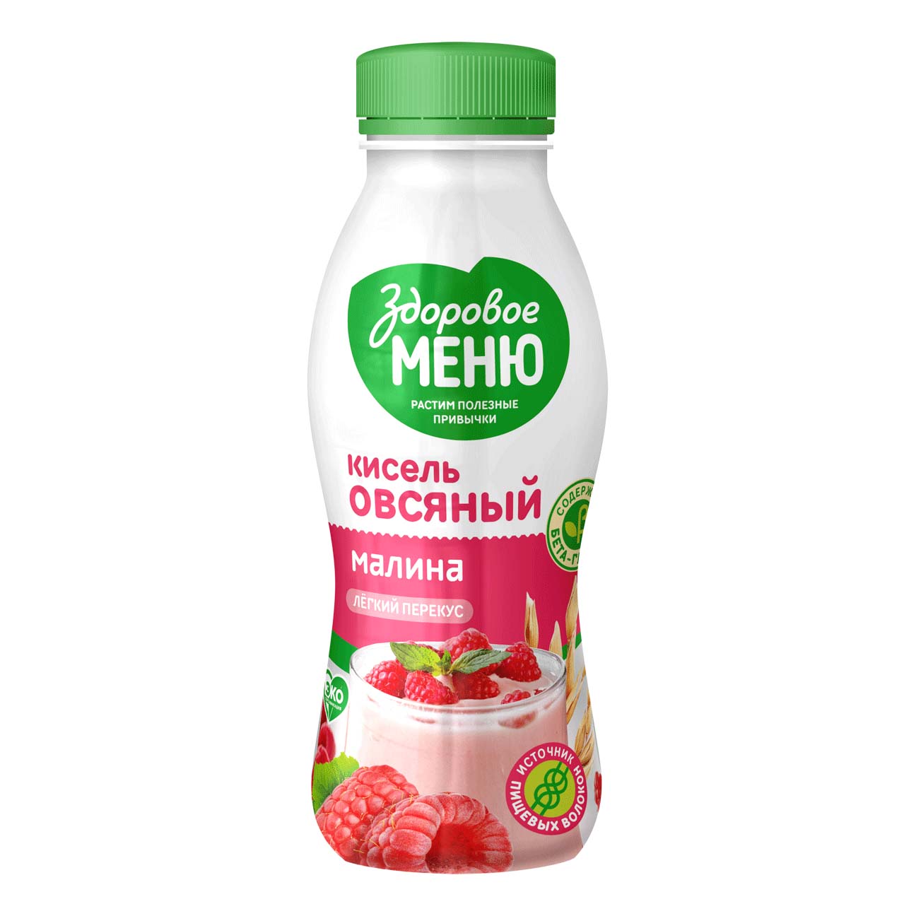 

Кисель Здоровое меню овсяный с малиной 250 мл