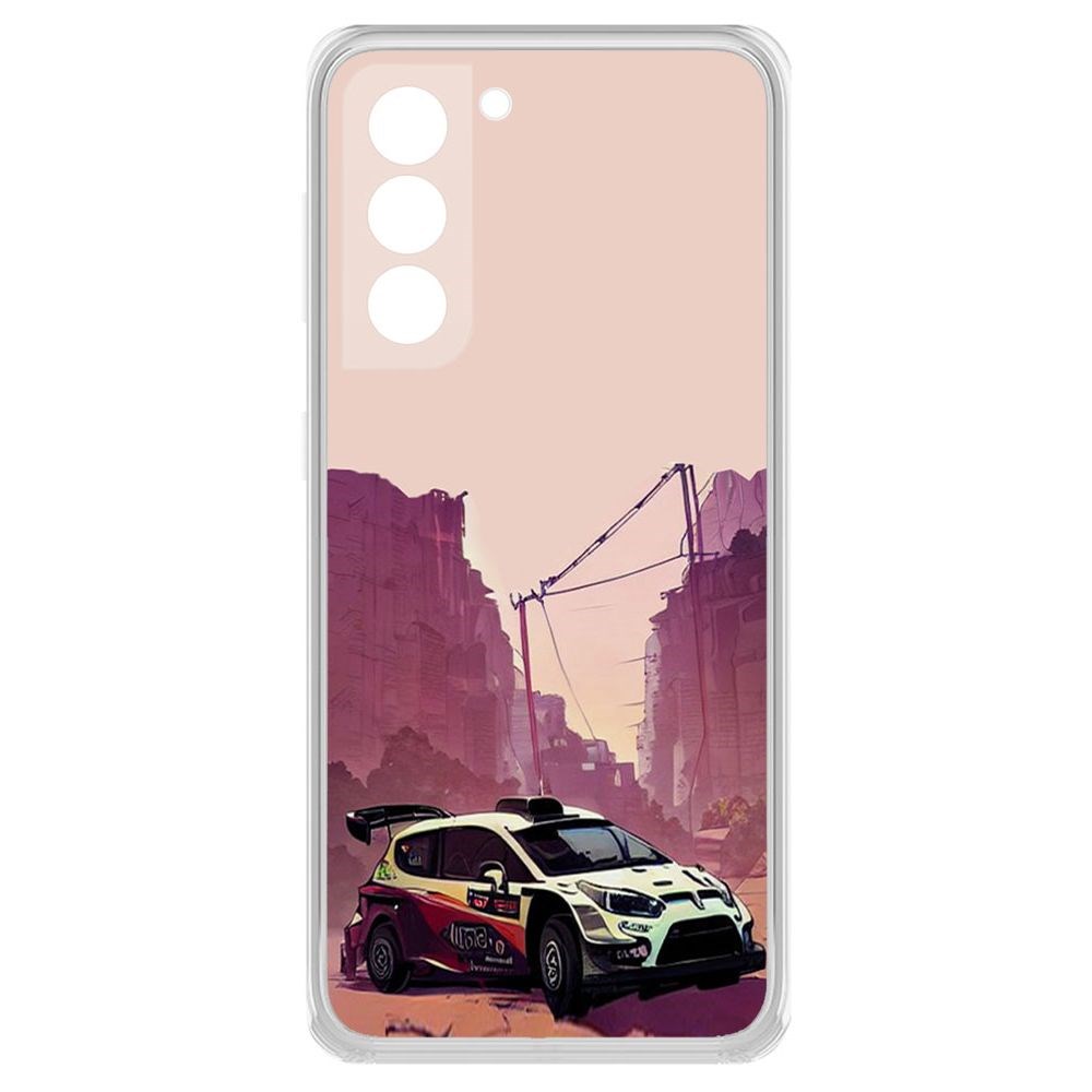 

Чехол-накладка Krutoff Clear Case Гоночный каньон для Samsung Galaxy S21+ (G996)