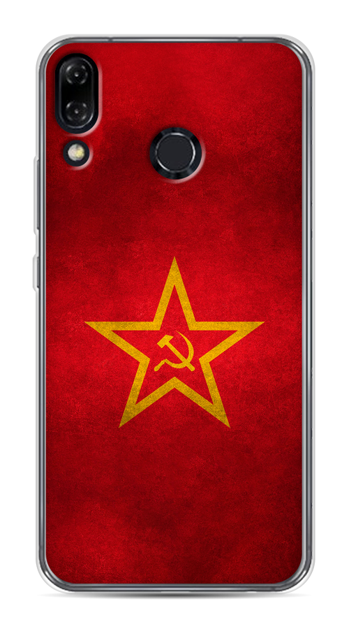 

Чехол Awog на Asus Zenfone 5 ZE620KL "Красное знамя", Желтый;красный, 43350-10