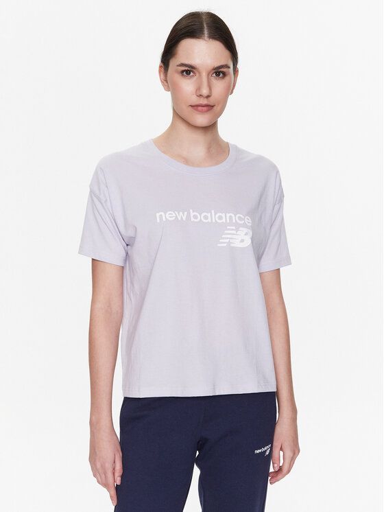 Футболка женская New Balance 0000302696178 фиолетовая XS (доставка из-за рубежа)