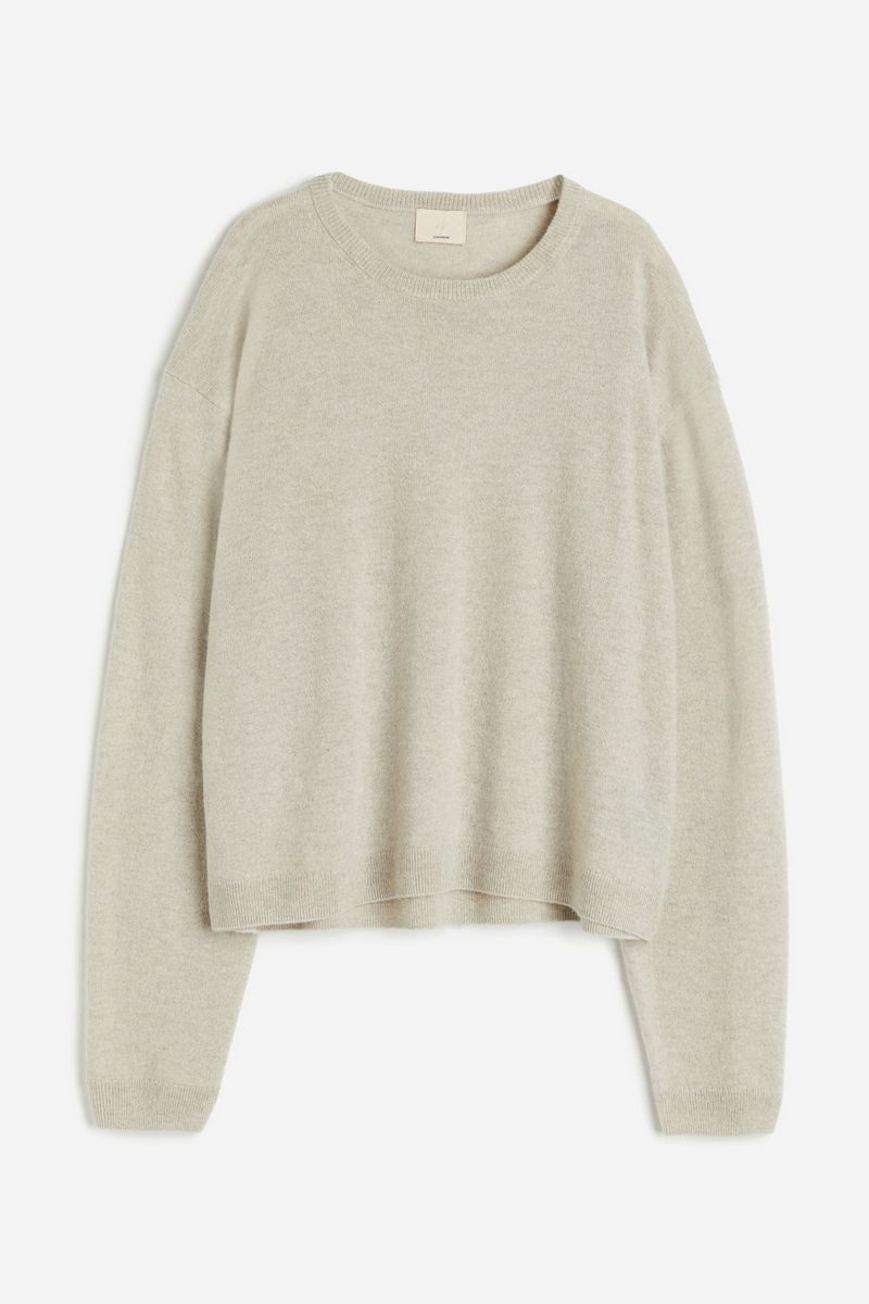 

Джемпер женский H&M 0951932 бежевый L, 0951932