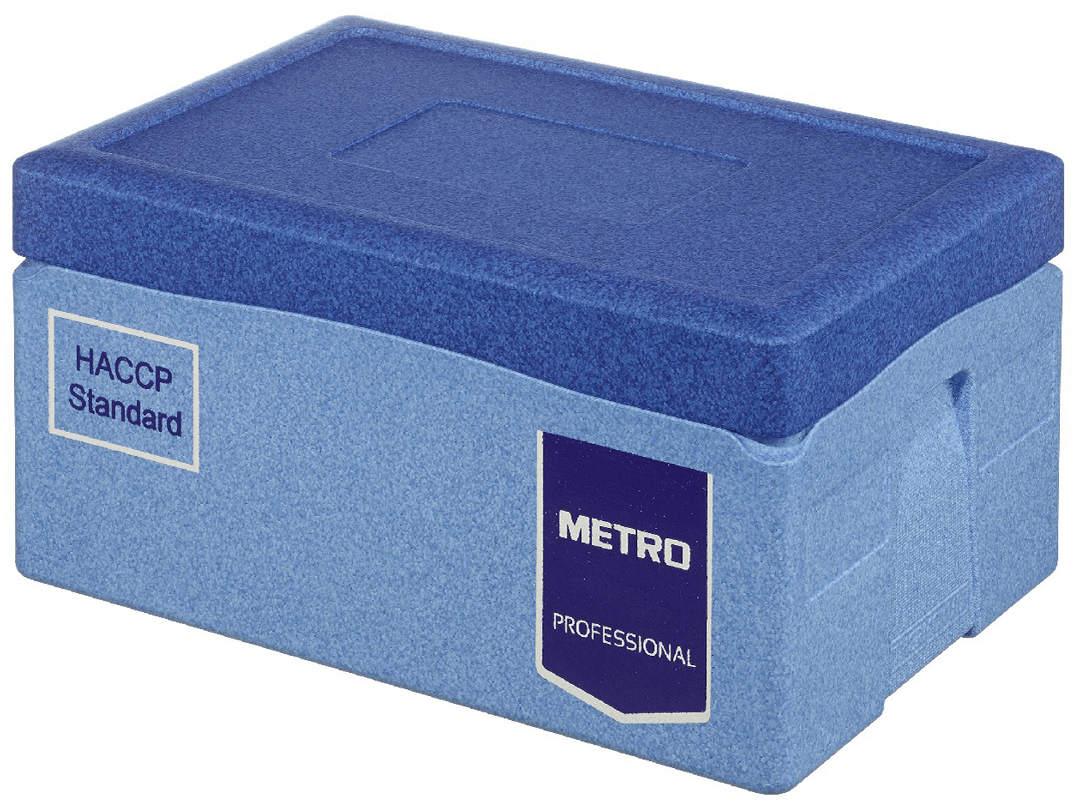 фото Изотермический контейнер metro professional 40 л синий с крышкой