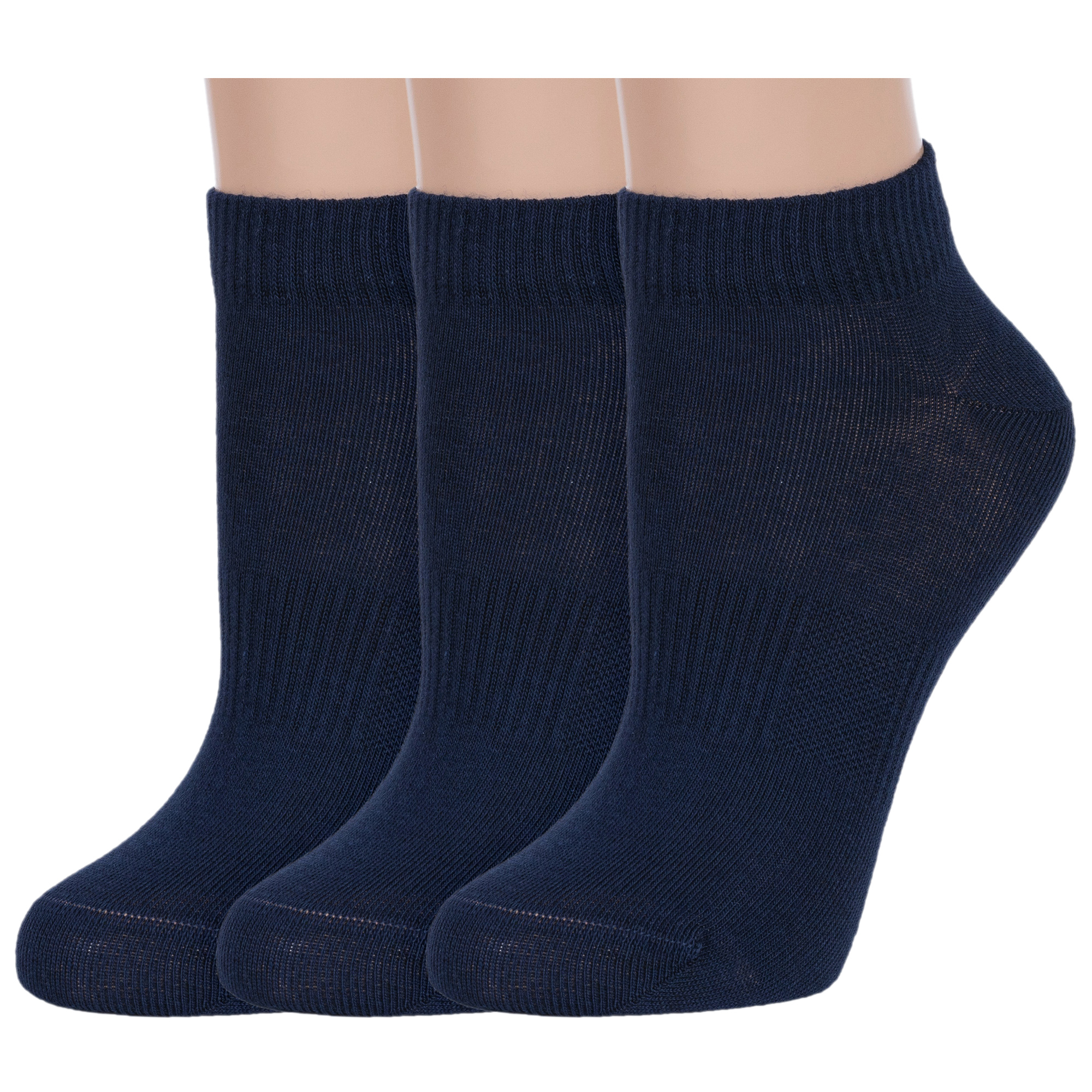 

Комплект носков женских Rusocks 3-Ж-2131 синих 23-25, Синий, 3-Ж-2131