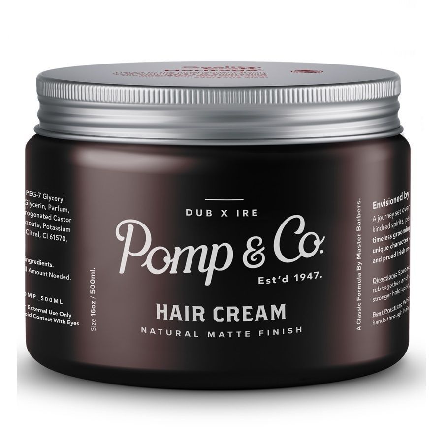 

Крем для укладки волос Pomp & Co Hair Cream Natural Matte Finish 500 мл