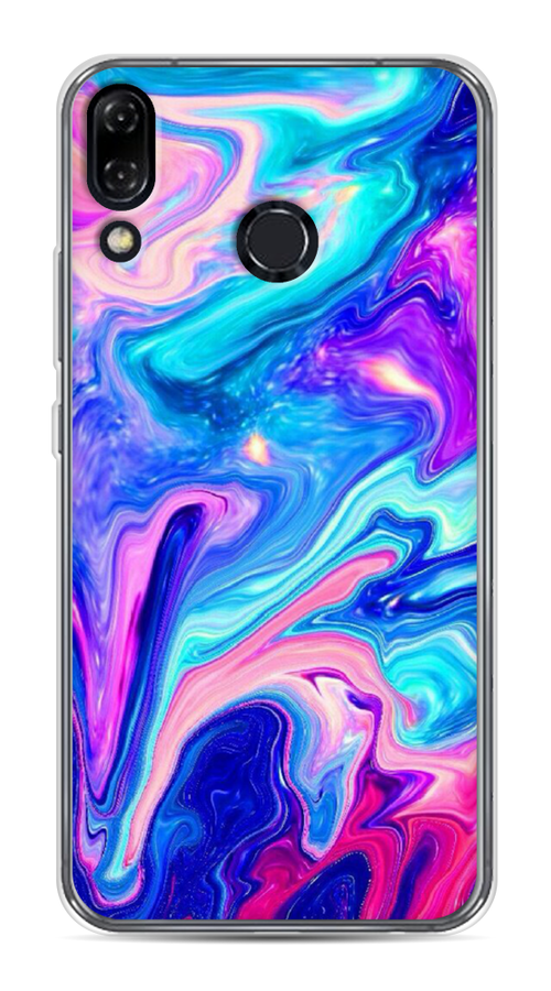 

Чехол Awog на Asus Zenfone 5 ZE620KL "Потеки краски", Розовый, 43350-10