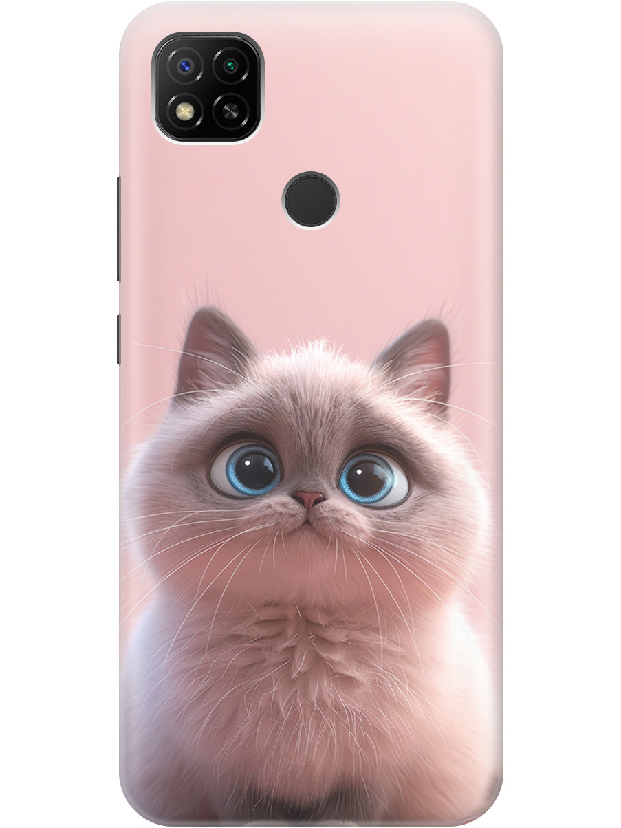 

Силиконовый чехол на Xiaomi Redmi 10A / 9C с принтом "Милейший котик", Прозрачный;розовый;серый, 723311711