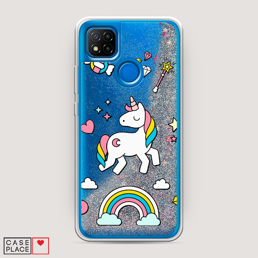 

Чехол Awog на Xiaomi Redmi 9C "Принцесса единорог", Разноцветный, 39091-1