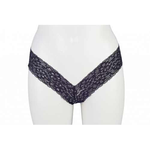 

Черные ажурные трусики Baci Lingerie XL, Черные ажурные трусики XL
