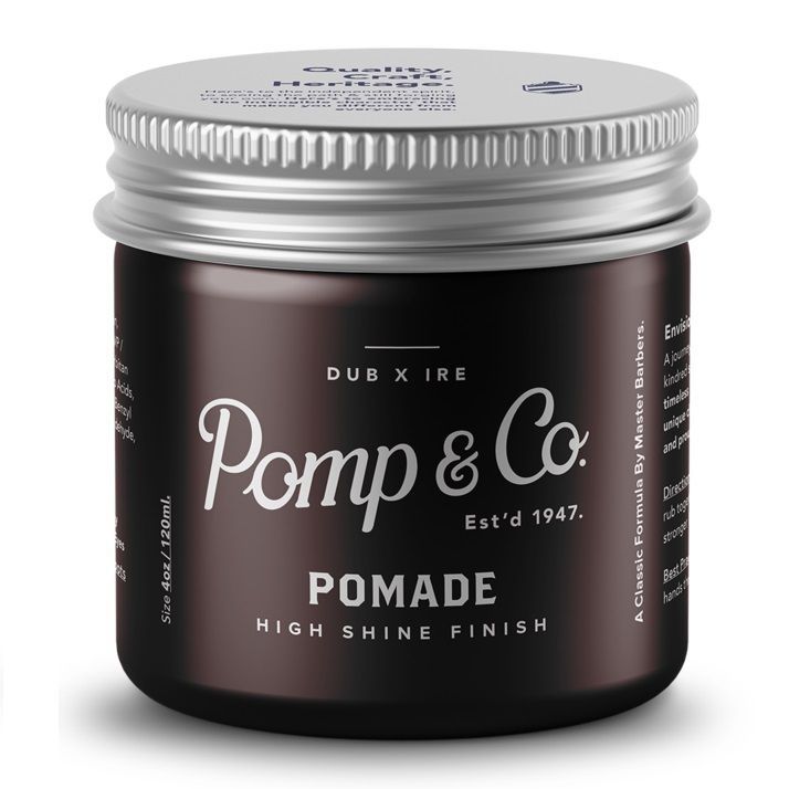

Помада для волос Pomp & Co Pomade High Shine Finish сильной фиксации 120 мл