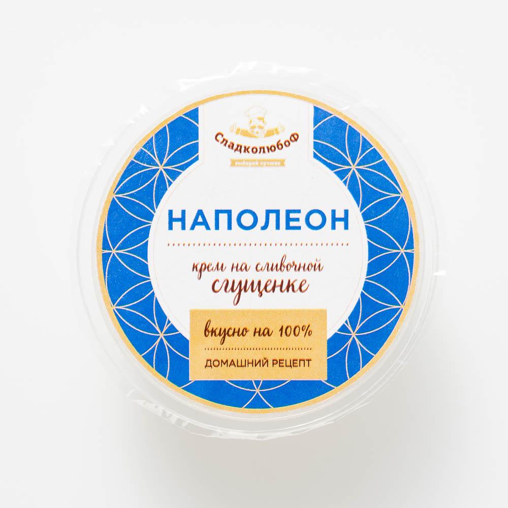 

Пирожное Сладколюбоф Наполеон с кремом на сливочной сгущёнке, 100 г