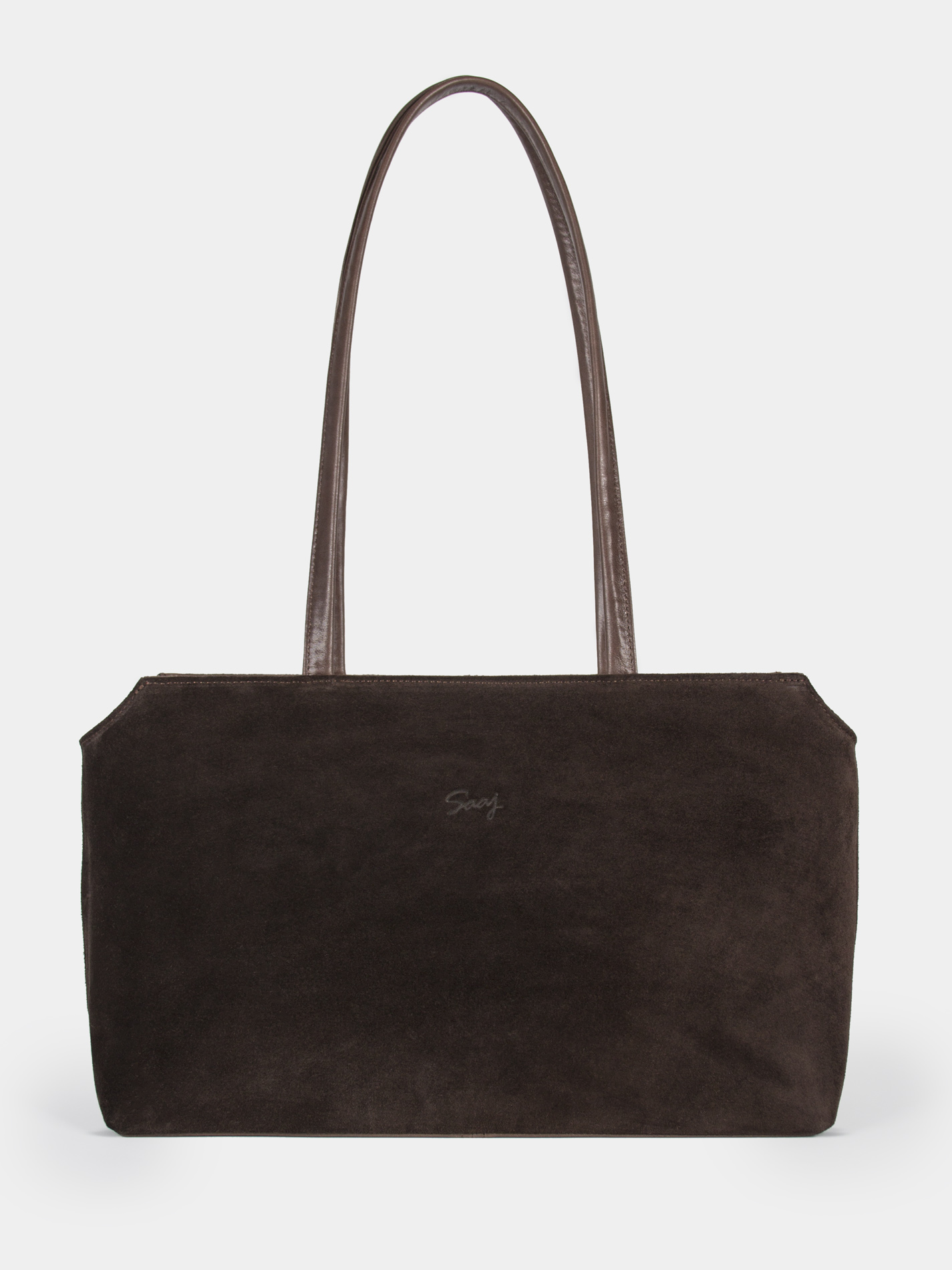 Сумка женская SAAJ SLB178 темно-коричневая 14200₽