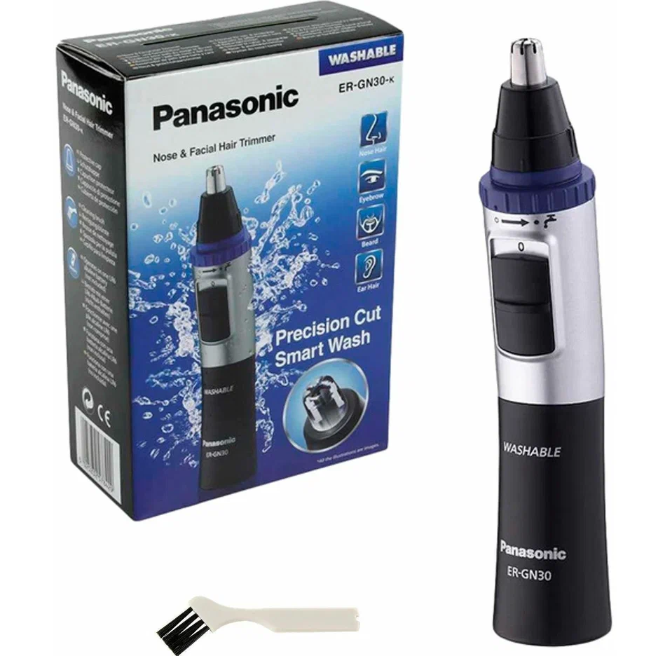 

Триммер Panasonic ER-GN30 серебристый, синий, черный, ER-GN30