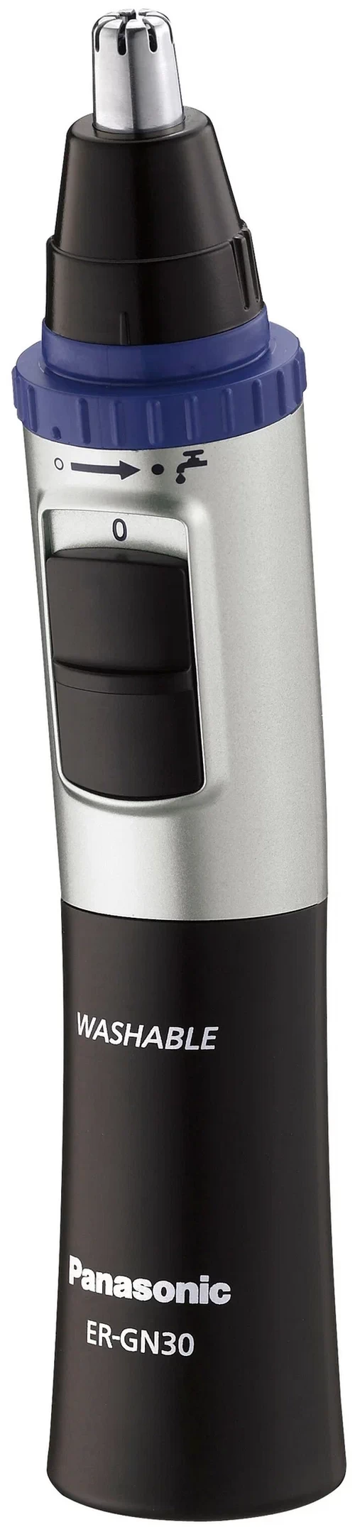

Триммер Panasonic ER-GN30-K520 серебристый; черный, ER-GN30-K520