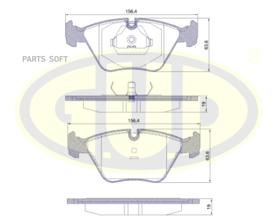 

Колодки пер bmw e34 1.8-2.5tds 89-95/e32 3.0-5.0 86-94