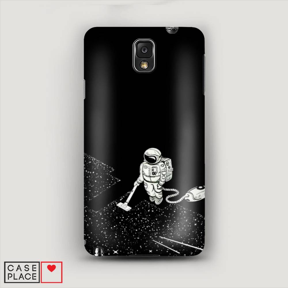 фото Чехол awog "космонавт с пылесосом" для samsung galaxy note 3