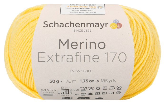 фото Пряжа schachenmayr 9807551 merino extrafine 170 (00020, sonne)