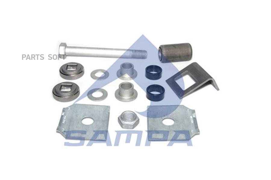 

Р/к пальца рессоры (м) палец,втулки,шайбы,гайка, пластиныBPW SAMPA 070628