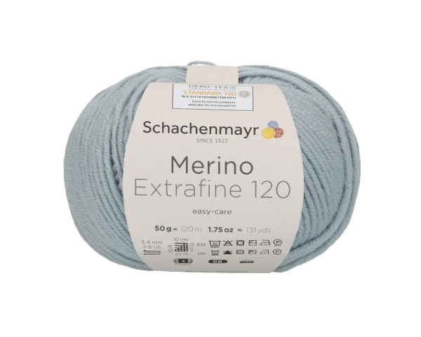 

Пряжа Schachenmayr 9807552 Merino Extrafine 120 (01152), Синий, Merino Extrafine 120