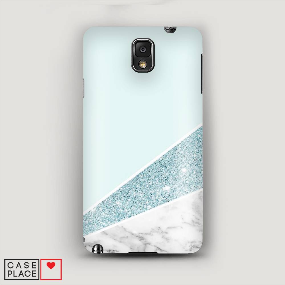 

Чехол Awog "Мрамор с голубыми блестками" для Samsung Galaxy Note 3, 23320-2