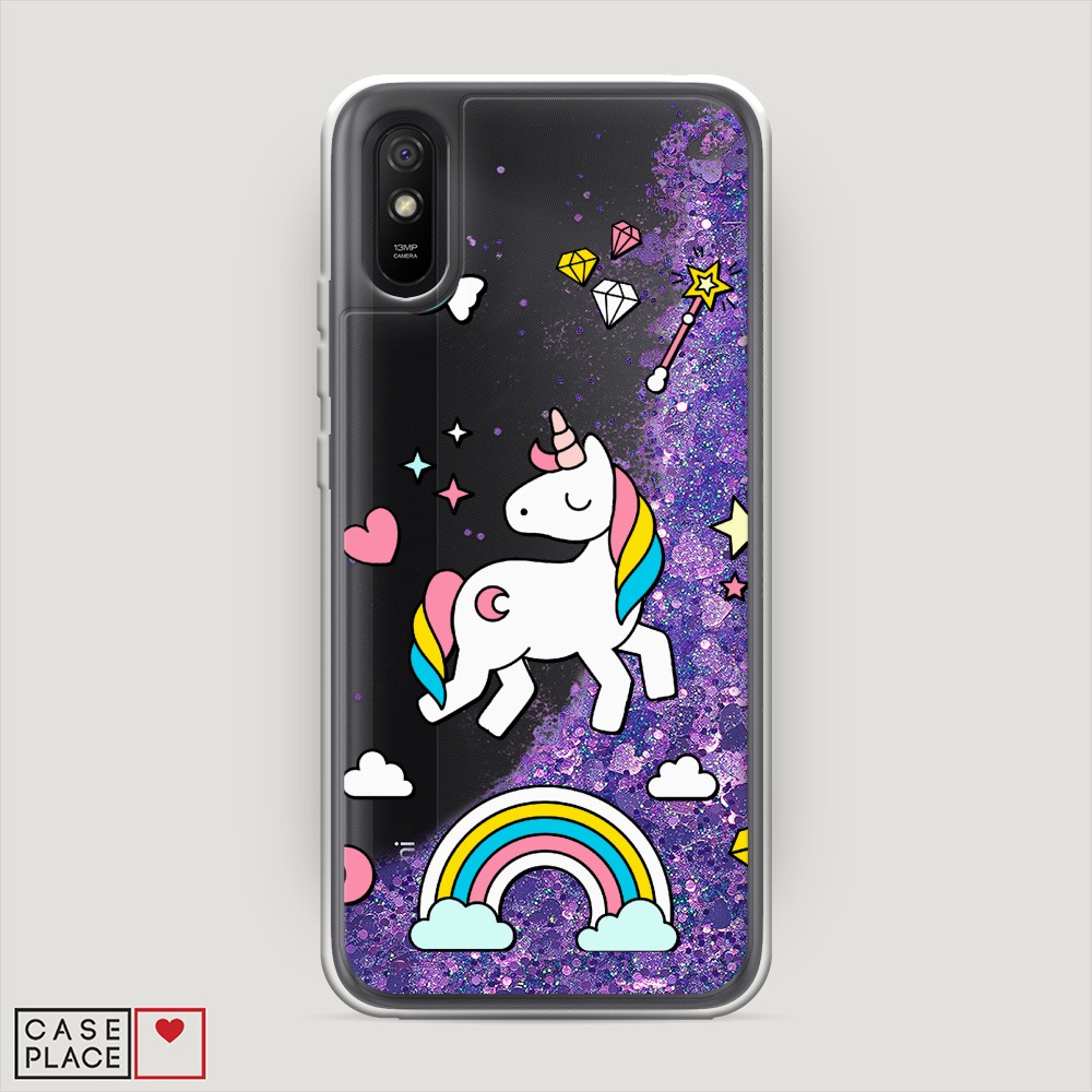 

Чехол Awog на Xiaomi Redmi 9A "Принцесса единорог", Разноцветный, 38992-1