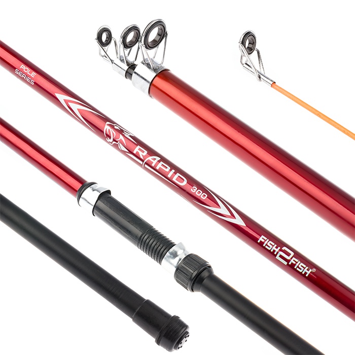 

Удилище телескоп стекло д/с Fish2Fish Rapid Fiberglas (10-40) 3,0 м, Rapid Fiberglas