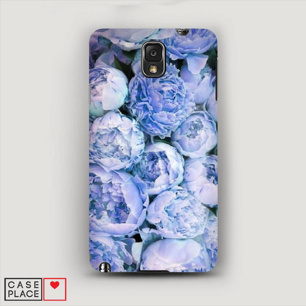 

Чехол Awog "Пионы голубые" для Samsung Galaxy Note 3, 23320-6