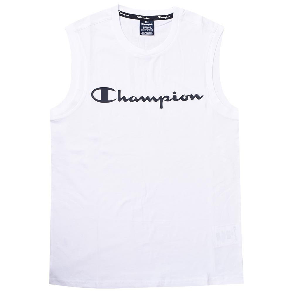 

Майка мужская Champion 217147-WW001 белая XL, 217147-WW001