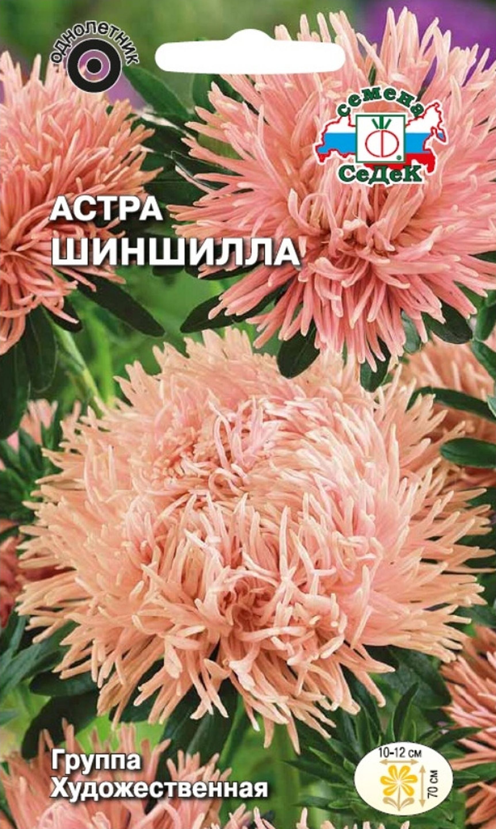 

Семена Астры СеДеК Шиншила 3 г