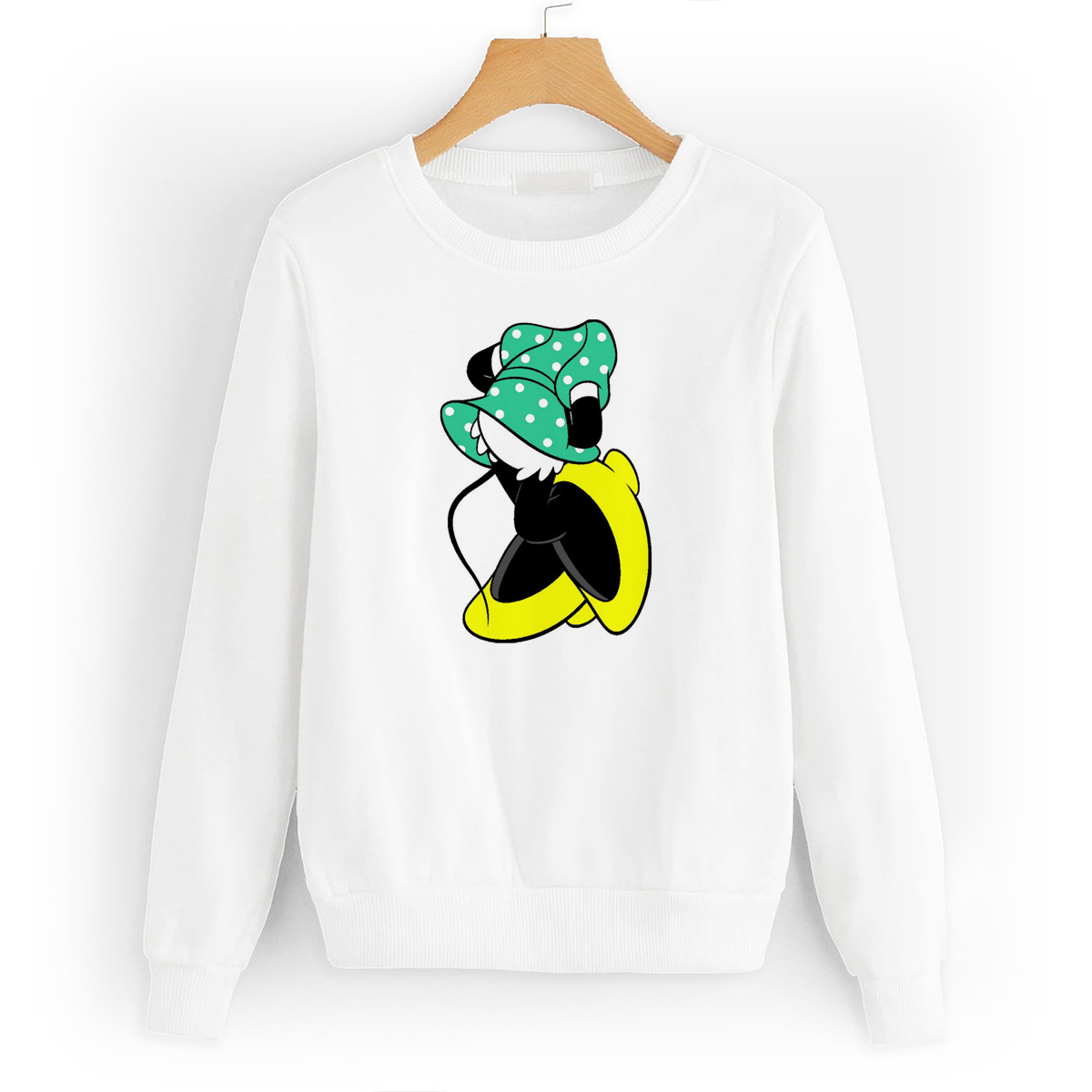 

Свитшот белый CoolPodarok Минни, W0113959